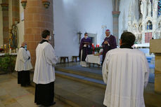 Beauftragung zu Lektorat und Akolythat in St. Marien, Volkmarsen (Foto: Karl-Franz Thiede)